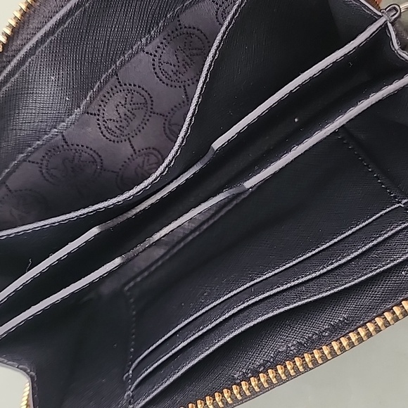 Michael Kors black Leather Wristlet Wallet - Picture 10 of 14